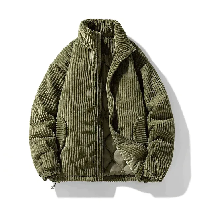 Veste en velours côtelé à la mode - Style tendance - Confortable et ch