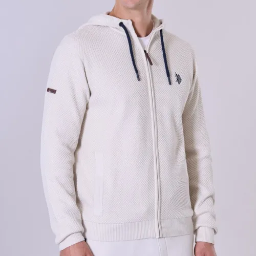 Veste gilet Us Polo Assn écru