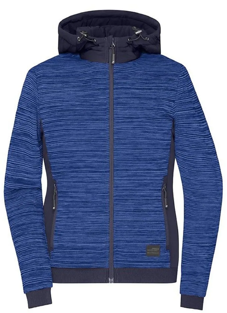 Veste polaire workwear - Femme - JN1843 - bleu roi chiné 