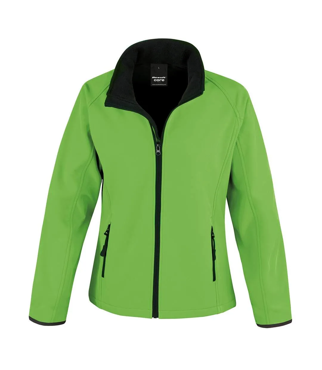 Veste softshell femme vert vif / noir Result Core