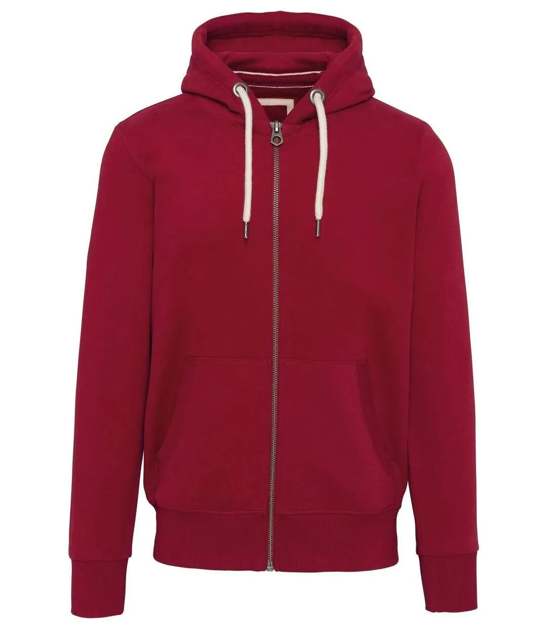 Veste à capuche aspect vintage - Homme - KV2306 - rouge foncé