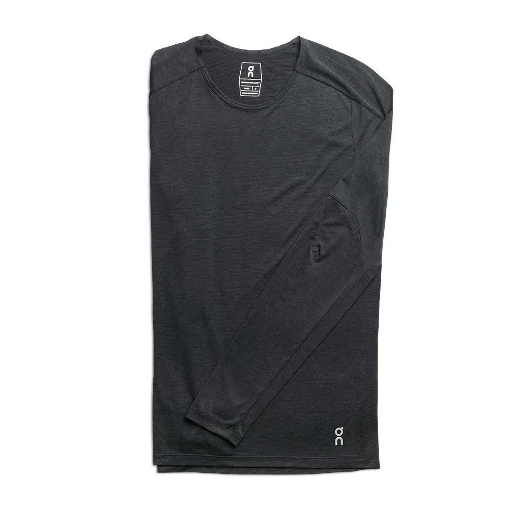 Vêtements running On Homme | Maillot à manches longues On Performance Long-T Black pour homme | 113.00121